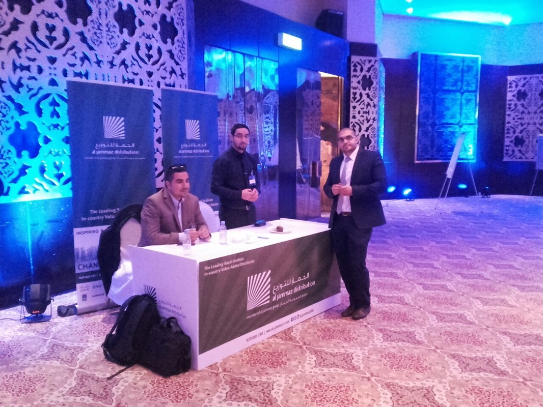 AlJammaz Distribution Sponsor the EMC Workshop and Arabic Discussion Panel for the Government Sector · 1