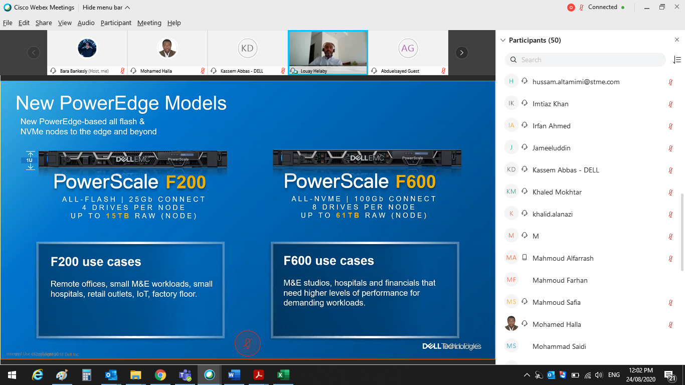 AlJammaz & Dell Technologies organised "Innovation with Power Webinar" for system integrator partners · 21