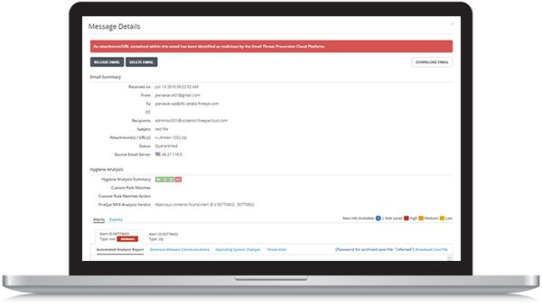 Email Security: STAY AHEAD OF EVOLVING EMAIL THREATS with FireEye