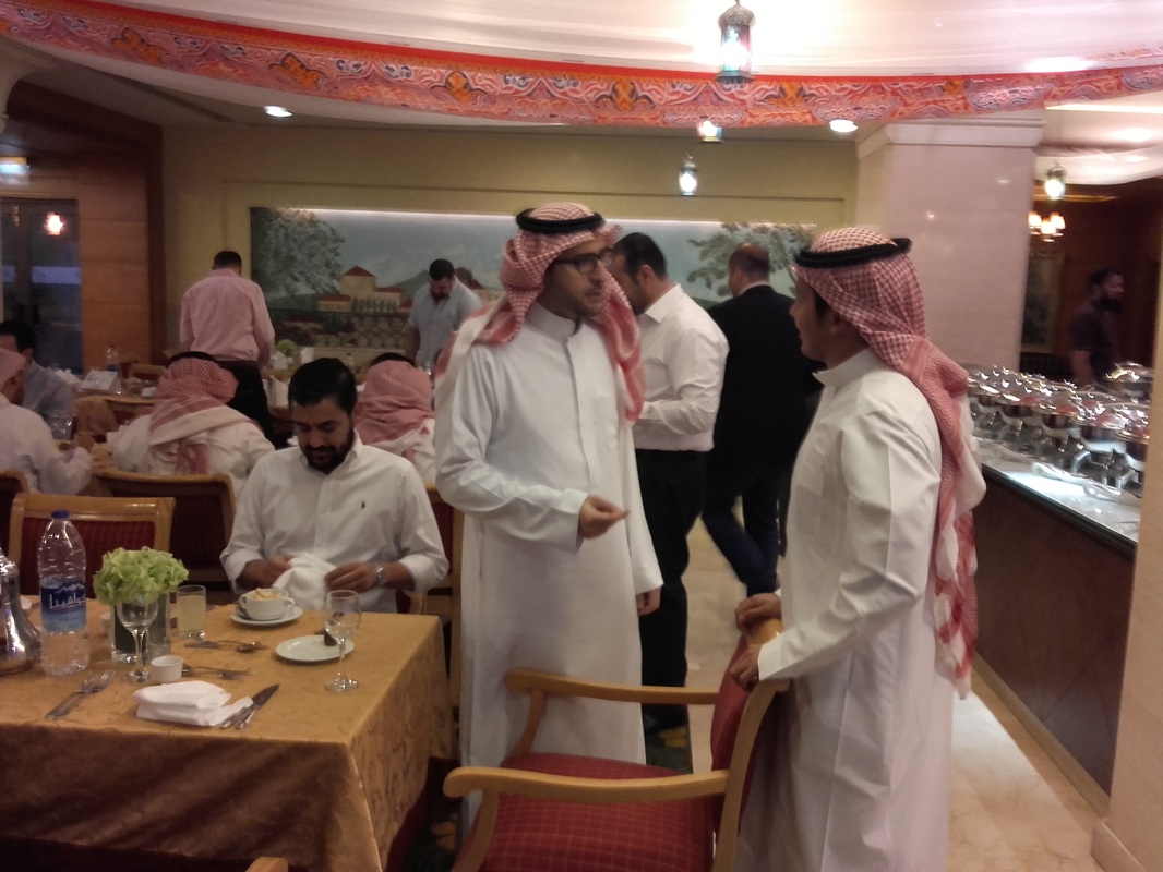 AlJammaz Technology Value-Add Distribution and Dell-EMC Saudi team gathered for Iftar celebrating Ramadan · 60