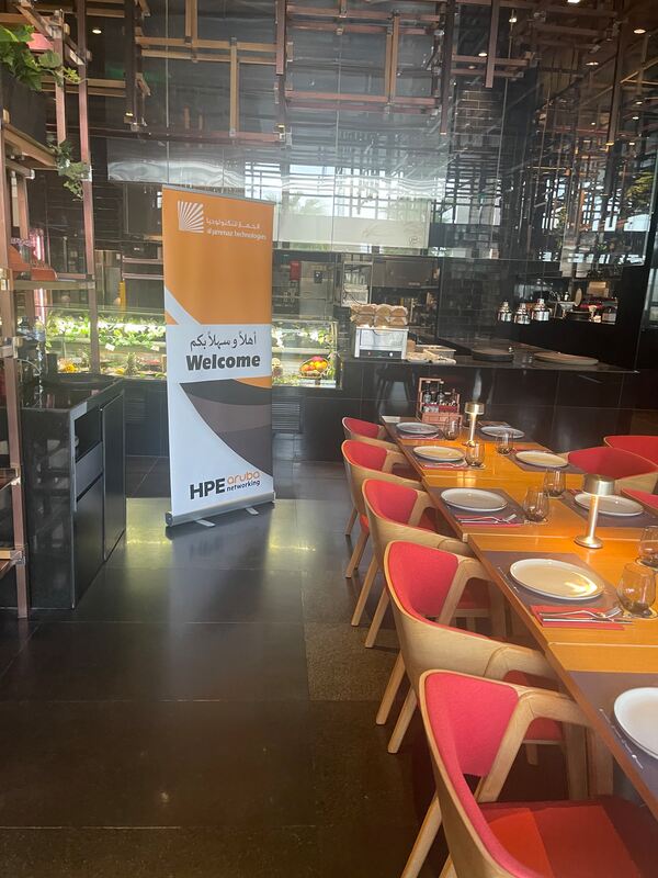 Unveiling the Future of Technology at Digital Boost: A Gathering with Aruba Team · 2