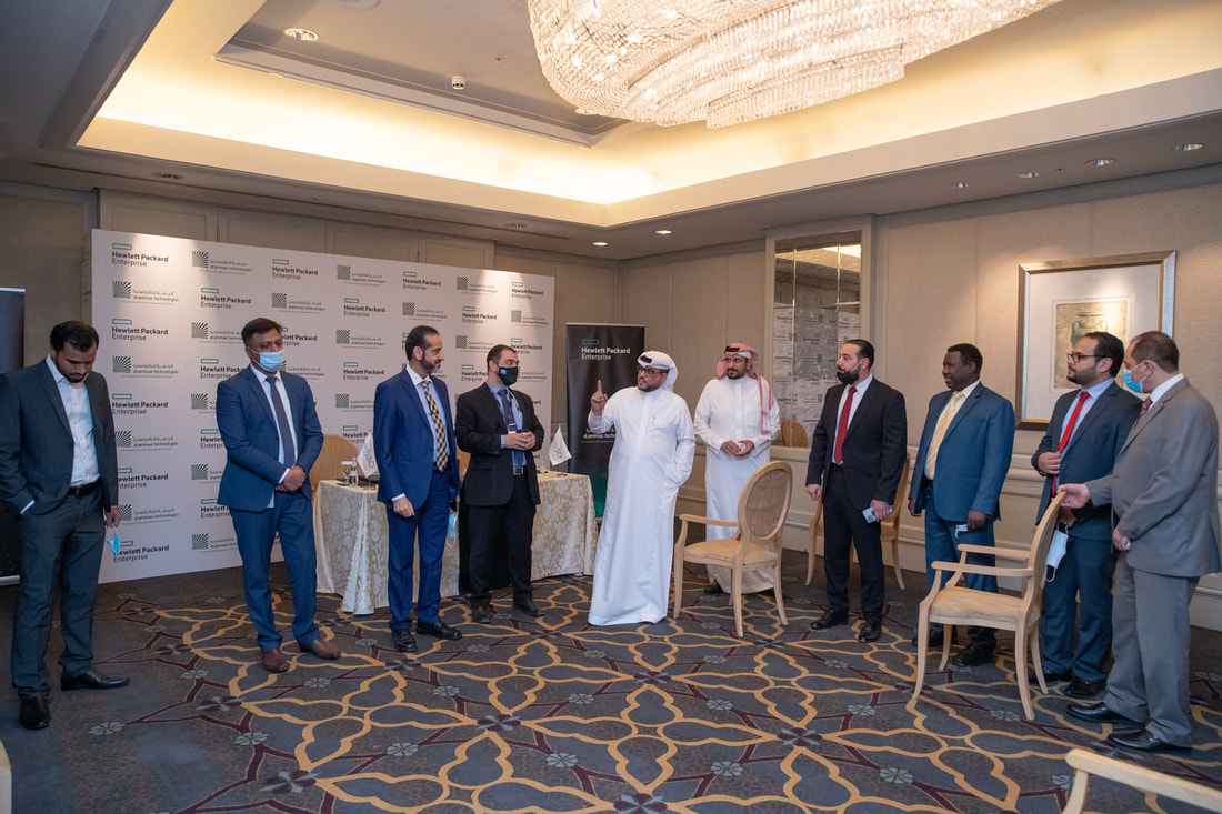 شركة الجماز للتكنولوجيا توقع اتفاقية توزيع مع شركة هيوليت باكارد إنتربرايز لتقديم حلول من الحافة إلى السحابة عبر مجموعة منتجات هيوليت ب