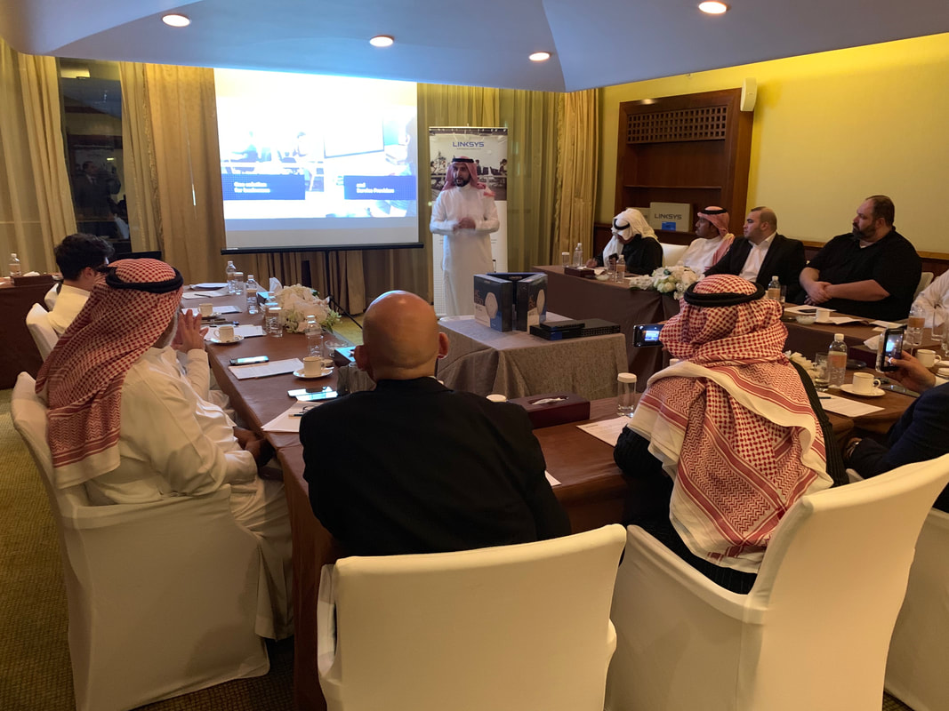 AlJammaz and Linksys organised a press conference to announce the launch of Linksys Wireless access point Free Cloud Manager in Saudi Arabia · 9