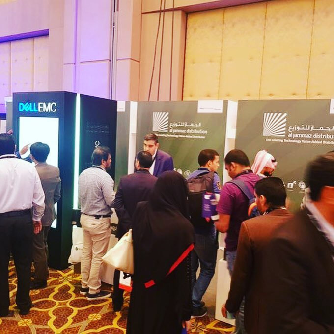AlJammaz Distribution Sponsored and participated in the Dell Technologies Forum 2019 "Make digital transformation Real" at the Four Seasons Hotel Riyadh - Saudi Arabia · 6