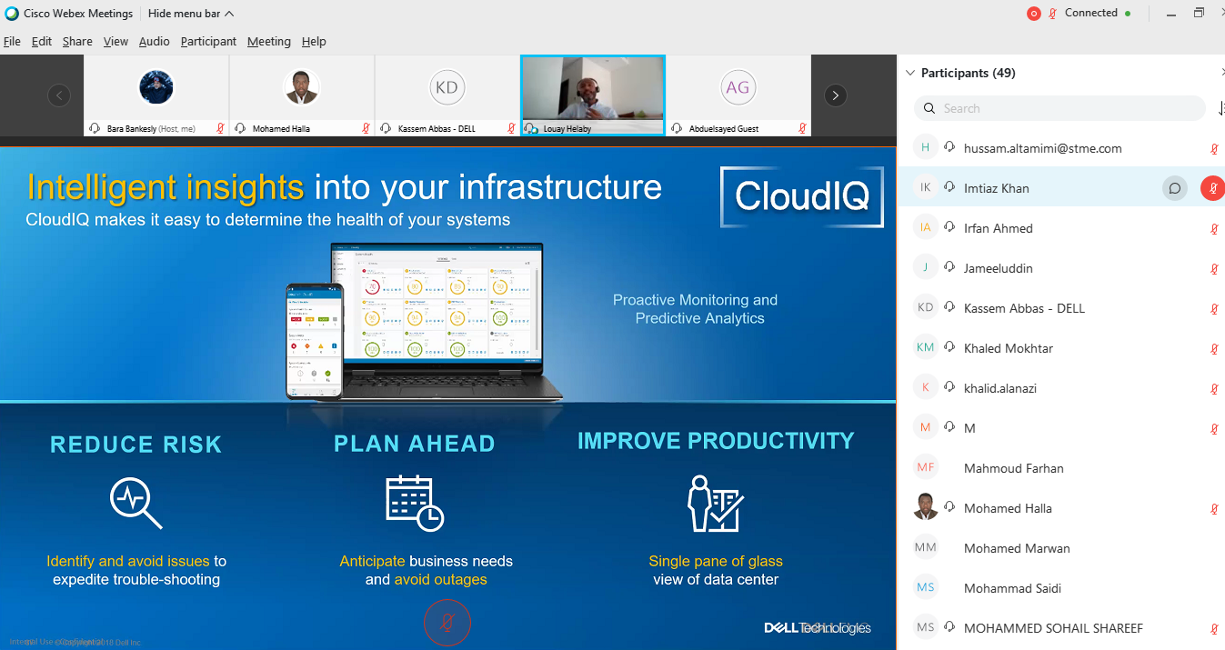 AlJammaz & Dell Technologies organised "Innovation with Power Webinar" for system integrator partners · 23