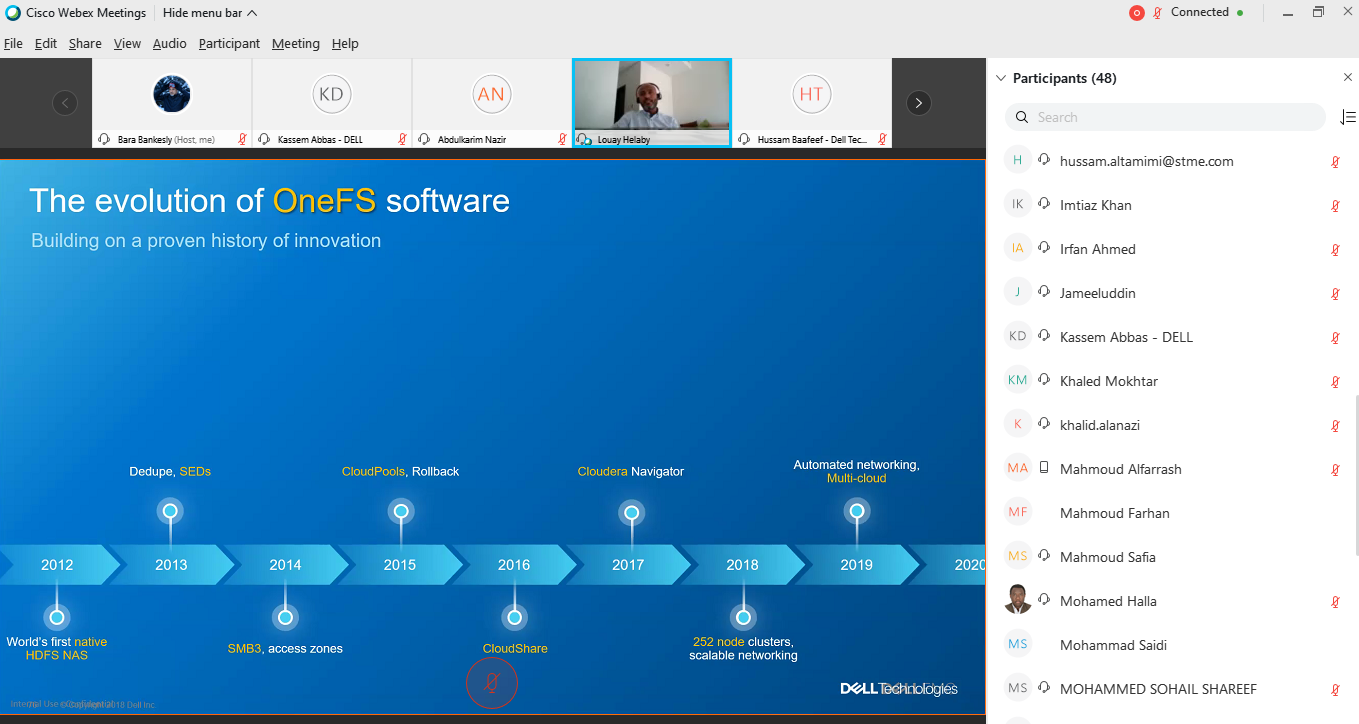 AlJammaz & Dell Technologies organised "Innovation with Power Webinar" for system integrator partners · 18