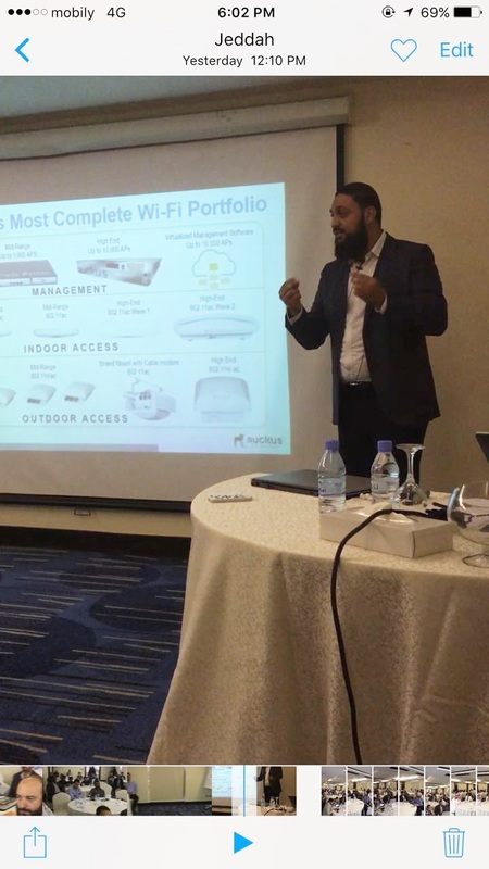 Al Jammaz & Ruckus Wireless Partner Enablement Event in Jeddah City · 2