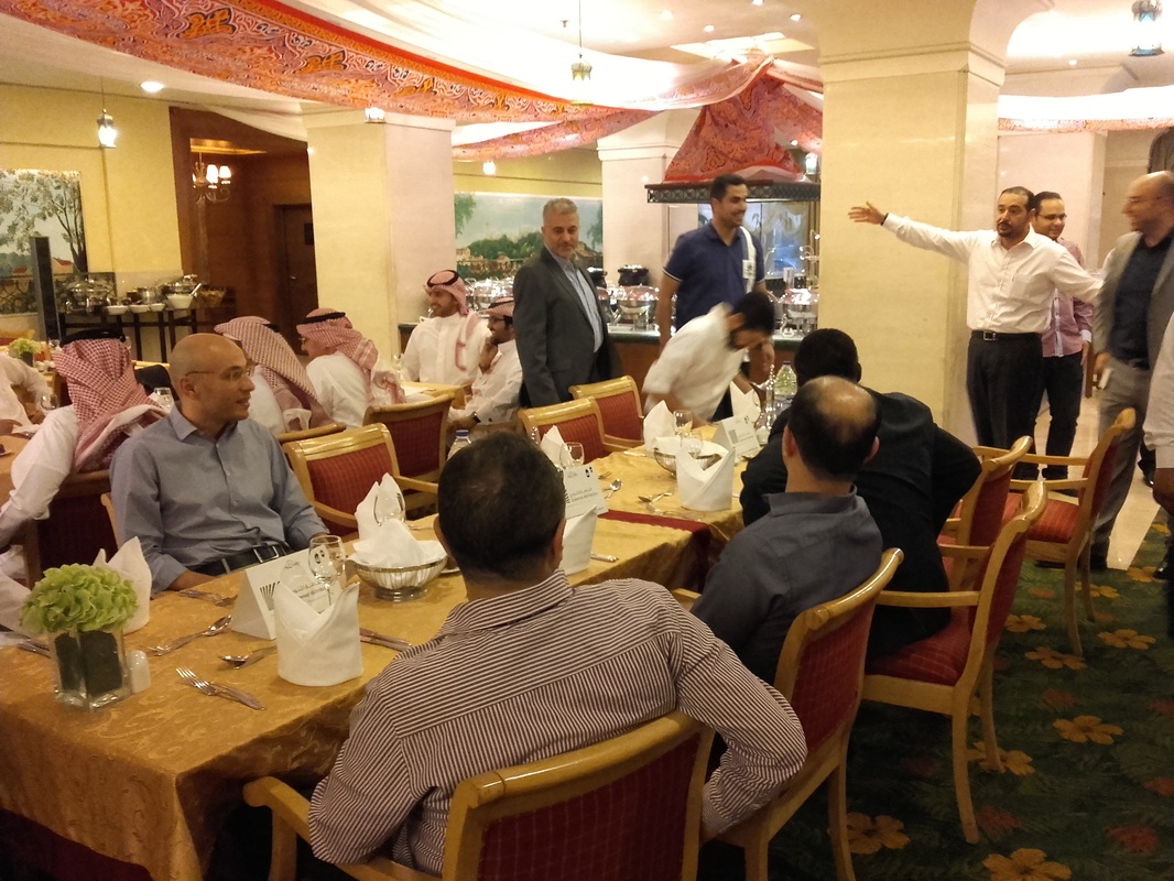 AlJammaz Technology Value-Add Distribution and Dell-EMC Saudi team gathered for Iftar celebrating Ramadan · 24