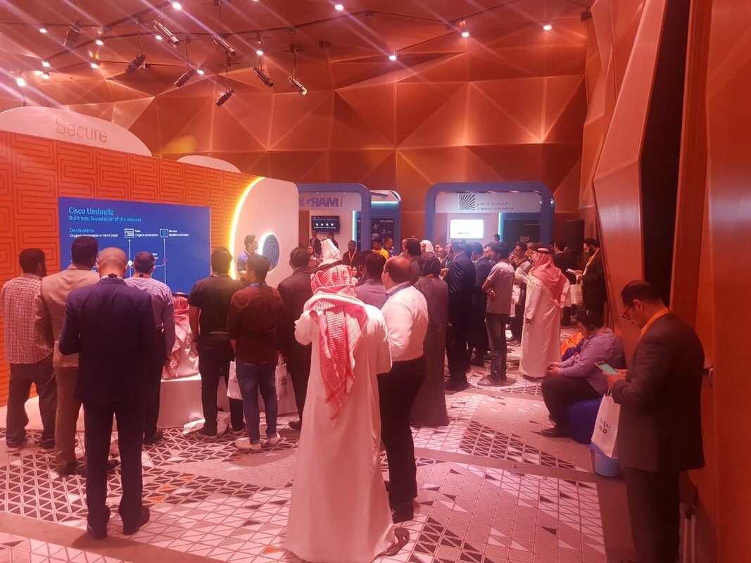 AlJammaz Distribution Sponsored and participated at the Cisco Small Business Summit 2019 at the King Abdullah Financial District - KAFD Conference Center, Riyadh, Saudi Arabia
