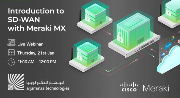 Cisco Meraki Live Webinar | Introduction to SD-WAN with Meraki MX | Thu, 21st Jan 2021