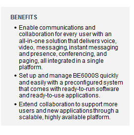 Cisco Business Edition 6000s, All-In-One Smart Collaboration System for the SMB