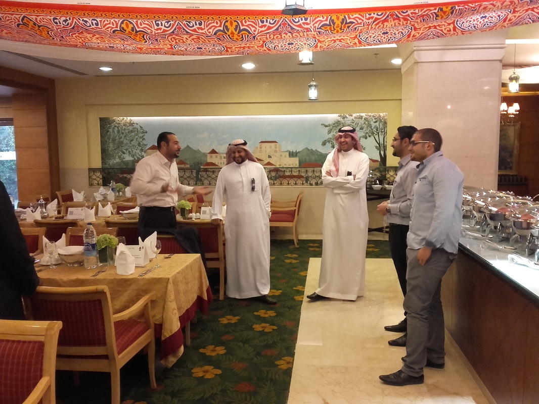 AlJammaz Technology Value-Add Distribution and Dell-EMC Saudi team gathered for Iftar celebrating Ramadan · 3
