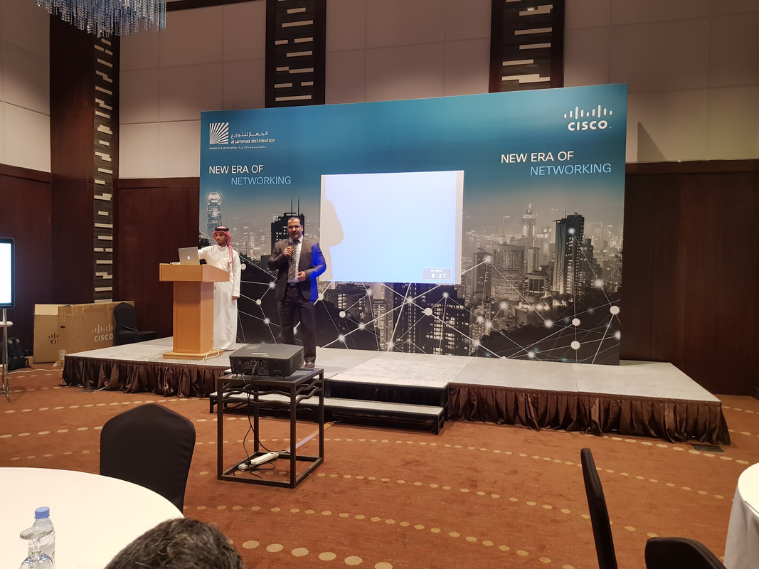 AlJammaz Distribution & Cisco organised Riyadh Partner Event “ The New Era of Networking” · 10