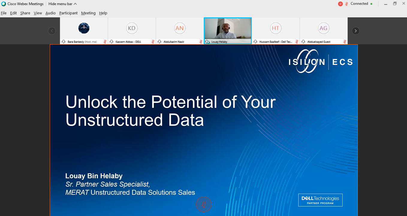 AlJammaz & Dell Technologies organised "Innovation with Power Webinar" for system integrator partners · 12