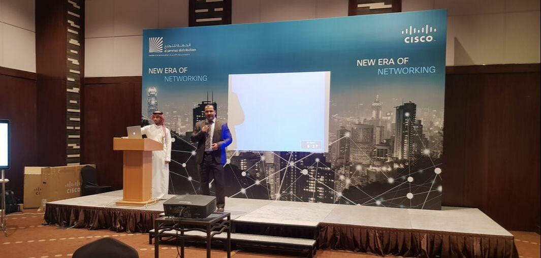 AlJammaz Distribution & Cisco organised Riyadh Partner Event “ The New Era of Networking” · 1