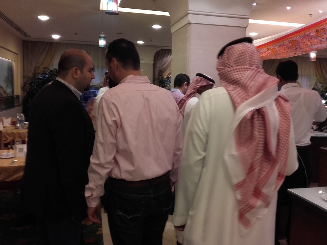 AlJammaz Technology Value-Add Distribution and Dell-EMC Saudi team gathered for Iftar celebrating Ramadan · 54