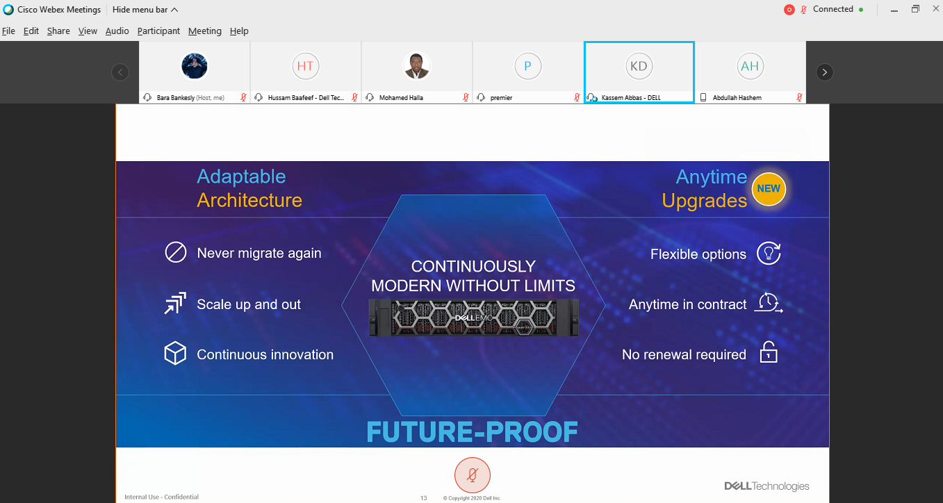 AlJammaz & Dell Technologies organised "Innovation with Power Webinar" for system integrator partners · 8