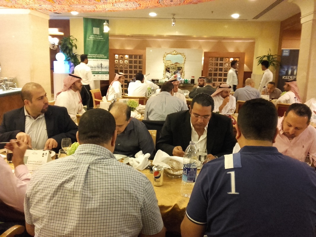 AlJammaz Technology Value-Add Distribution and Dell-EMC Saudi team gathered for Iftar celebrating Ramadan · 70