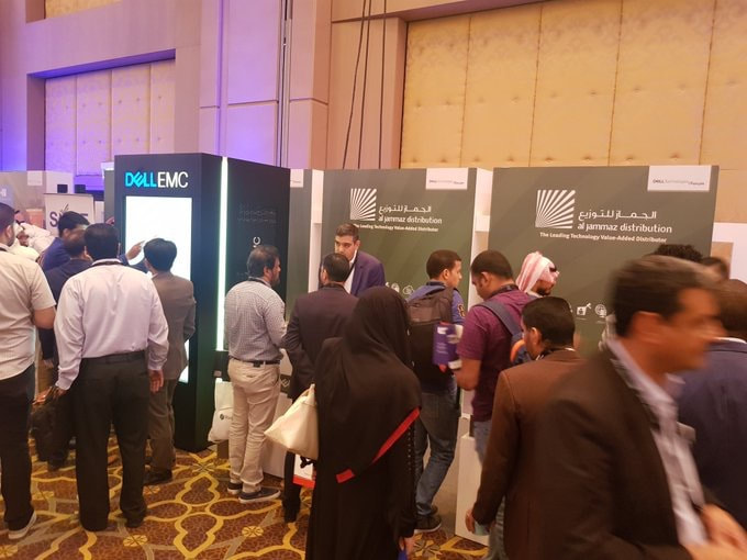 AlJammaz Distribution Sponsored and participated in the Dell Technologies Forum 2019 "Make digital transformation Real" at the Four Seasons Hotel, Riyadh - Saudi Arabia