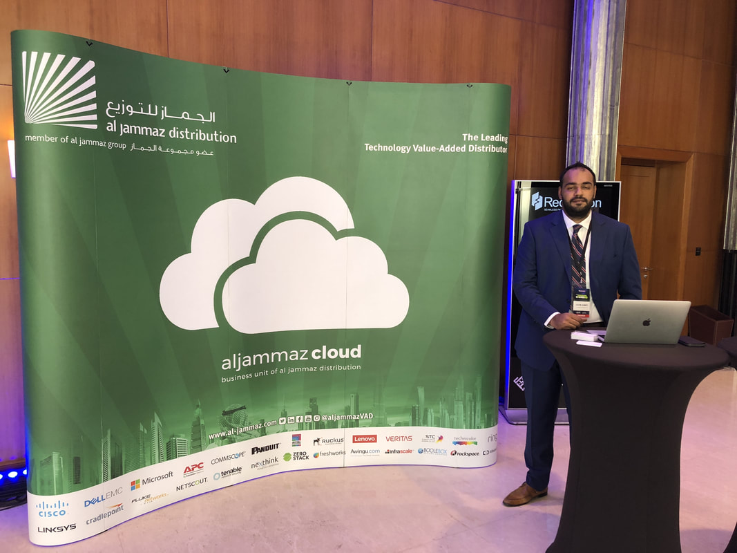 AlJammaz Cloud Sponsored and participated in the “Reseller Margin Builder Forum 2018” at Jumeirah Emirates Towers Hotel, Dubai · 3