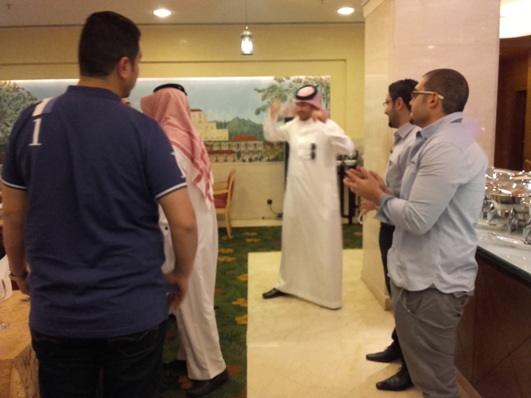 AlJammaz Technology Value-Add Distribution and Dell-EMC Saudi team gathered for Iftar celebrating Ramadan · 6