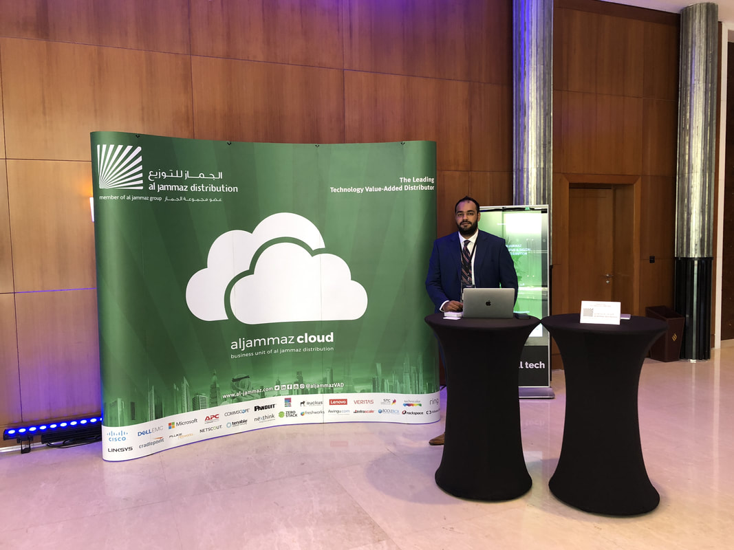 AlJammaz Cloud Sponsored and participated in the “Reseller Margin Builder Forum 2018” at Jumeirah Emirates Towers Hotel, Dubai · 2
