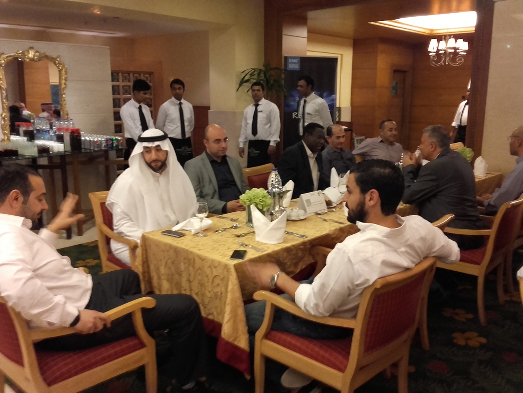 AlJammaz Technology Value-Add Distribution and Dell-EMC Saudi team gathered for Iftar celebrating Ramadan · 32