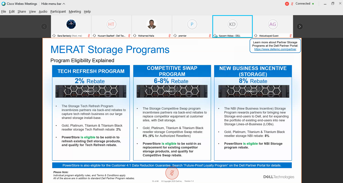 AlJammaz & Dell Technologies organised "Innovation with Power Webinar" for system integrator partners · 10